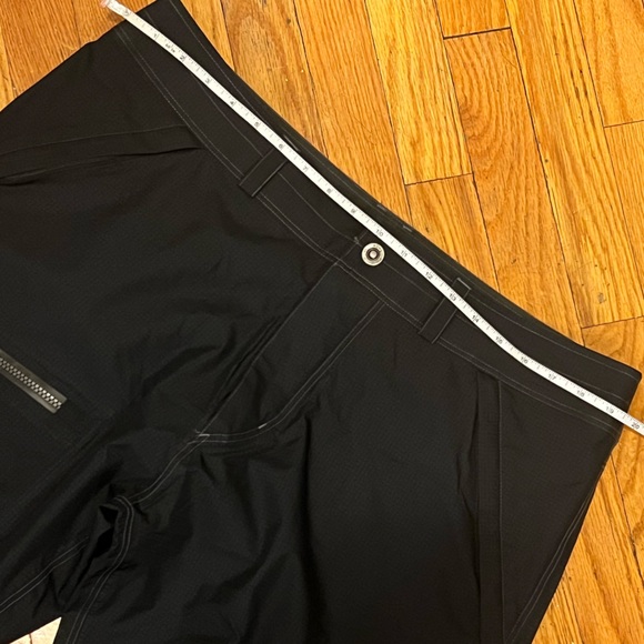 KUHL Mens Jetstream Rain Pant 36x32 Performance Waterproof 100% Nylon Ankle Zip - Picture 5 of 16